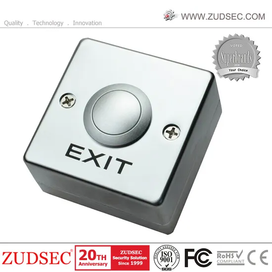 Aluminium Door Release Exit Button for Access Control