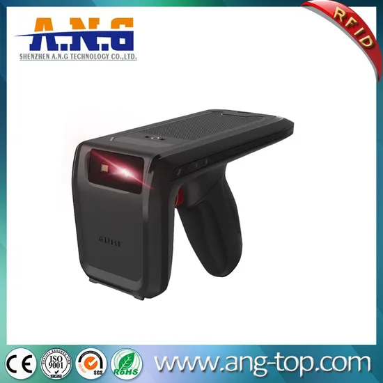Long Rang 10 Meters UHF RFID Reader ID/2D Barcode Scan Bluetooth for Inventory Management
