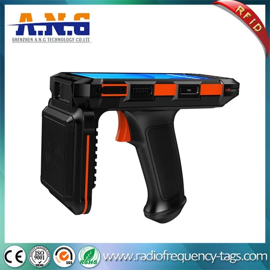 IP65 Rugged PDA 4G Android 10 Handheld UHF RFID Reader Long Range UHF Terminal Qr Scanner for Inventory Asset Management