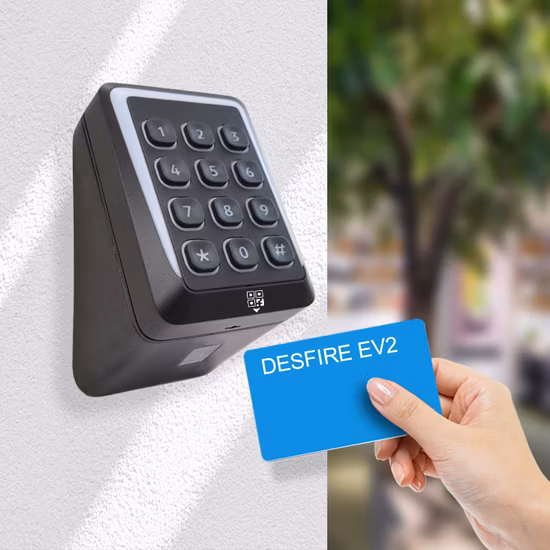 RFID Chip Card IC NFC Smart Qr Code Control for Gate Barrier 2c Access Door Reader