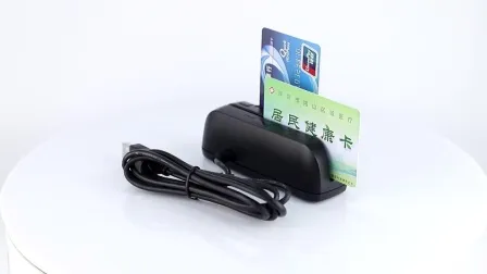 Mini USB 3 Tracks Multi Msr Plus IC Chip Combo Card Reader 