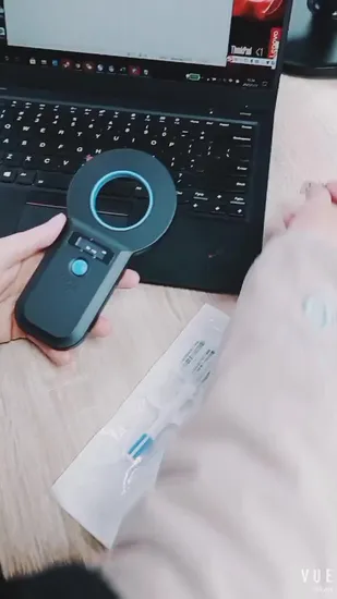 Handheld 134.2kHz RFID Animal ID Tag Scanner Reader 
