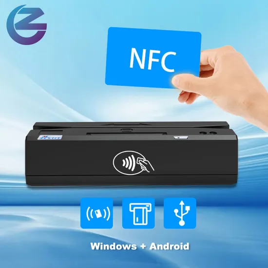 Zcs160 4 in 1 Magnetic Card Reader IC/NFC/Psam Card Reader Writer 