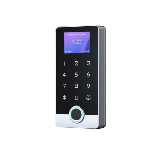 LCD Touch Keypad IP68 Tuya APP Smart WiFi Waterproof Standalone Biometric Fingerprint RFID Door Access Control with Metal Shell 