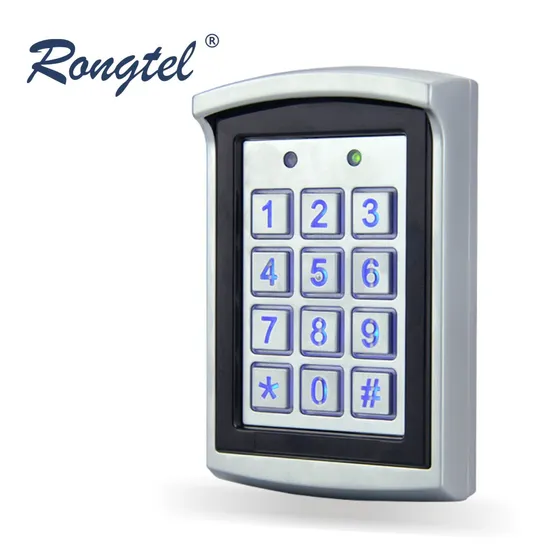 Metal Code Card Access Waterproof Standalone Access Control Keypad 