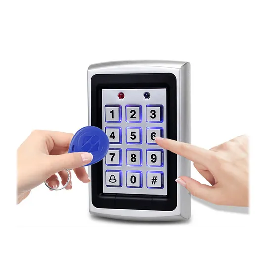 Waterproof Outdoor Access Control Keypad Proximity RFID 125kHz Em Card Reader 