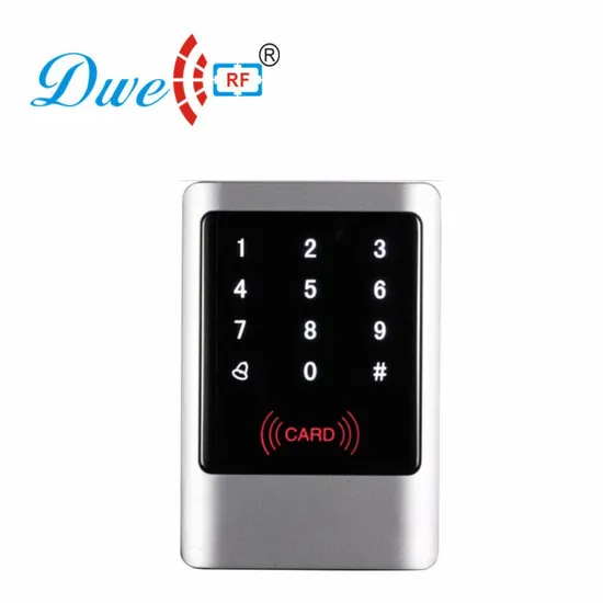 13.56MHz Metal RFID Door RF Password Keypad Touch RFID Standalone Access Control Controller System 1000 Users 