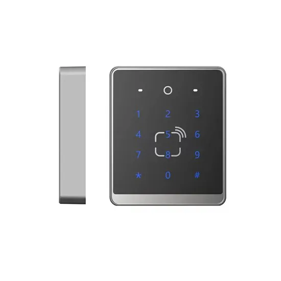 Smart NFC ID IC Card Reader with Touch Keyboard Wiegand Access Control Card Reader Qr Code Scanner 